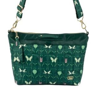 Lug x Wicked Flare 2 Crossbody Bag in Friends for Good (Green)